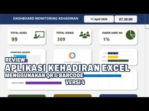 Absensi Barcode Sekolah Versi 4: Solusi Scan Cepat, Dashboard Akurat & Anti-Duplikat!