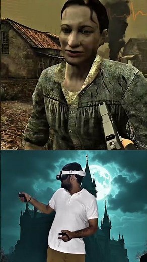 playing resident evil 4 vr on meta quest 3 & 3s