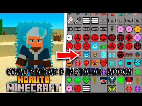 How to download and install the Naruto RP addon for Minecraft PE on your mobile phone!!