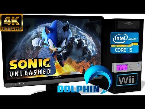 Dolphin 5.0 [Wii Emulator] - Sonic Unleashed [4K-Gameplay] i5-3570K #2