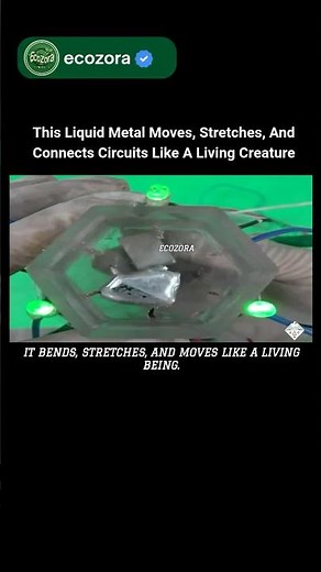 Terminator Liquid Metal Moves In 3D Space 🤯 #science #technology #robotics #future
