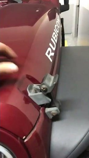 How to open the hood of a Jeep Wrangler