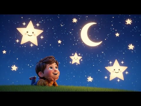 Counting Stars on a Clear Night ⭐🌙 | Counting Song for Kids | Learn Numbers 1 to 10