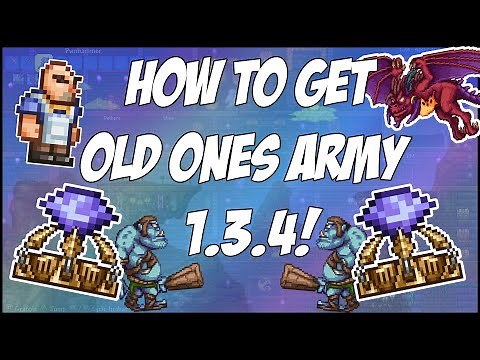 Terraria Console 1.3.4 HOW TO SUMMON THE OLD ONES Army! (Tier 1)