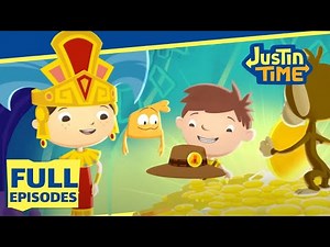 🐒 Epic Monkey Chases & Baby Elephant Fun 🐘 + More Cartoon for Kids | ‪@justintime-official‬
