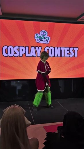 #sedici #comics #2026 #cosplay #contest #ilgrinch #shorts