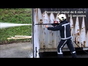 Lance PyroLance - LEADER - Système d'extinction par percement Ultra Haute Pression
