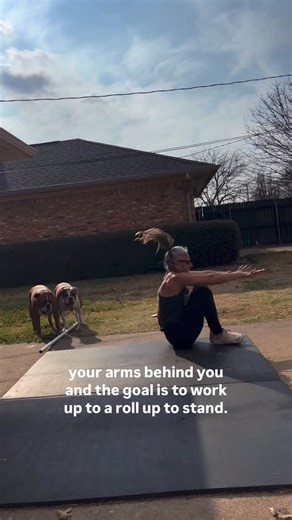 RunRx | Learn to run pain free | Runners, are you getting your core training in? Have some fun with this sit up to stand exercise! Start either standing or supine, arms... | Instagram