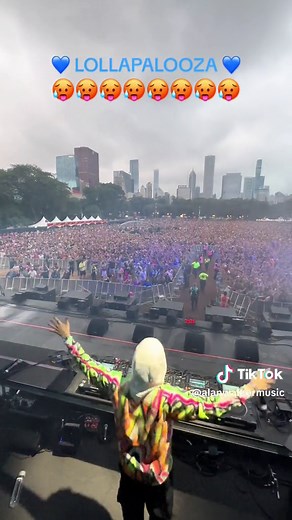 Exciting Night at Lollapalooza with Incredible Energy!