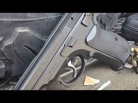 Taking a look at my CZ 75 BD!