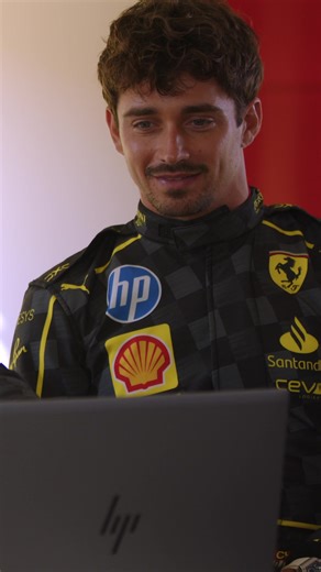 A weekend fueled by creativity🔥 Take a look at how the cover art for @ferrari's home Grand Prix was developed and printed using HP technology.