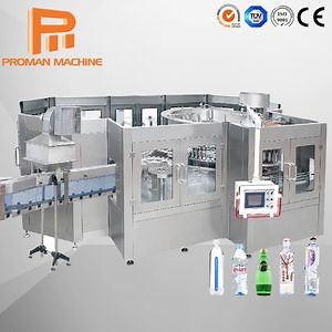 [Hot Item] Automatic 3-in-1 Small Bottling Distilled Pure Water Rotary Filling Machines