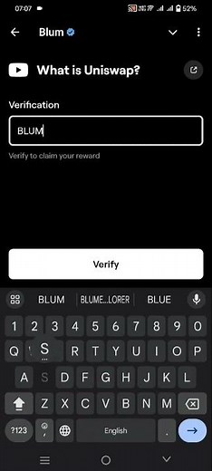 What is Uniswap? #Blum code