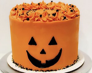 Jack-O-Lantern Cake ~ Intensive Cake Unit