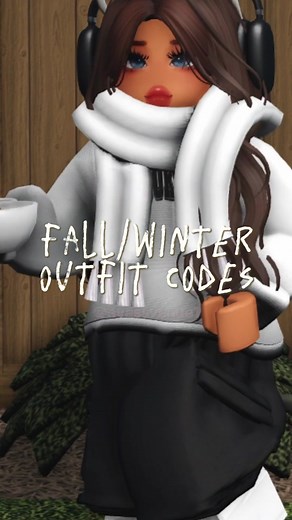 Winter Themed Roblox Bloxburg Outfit Codes