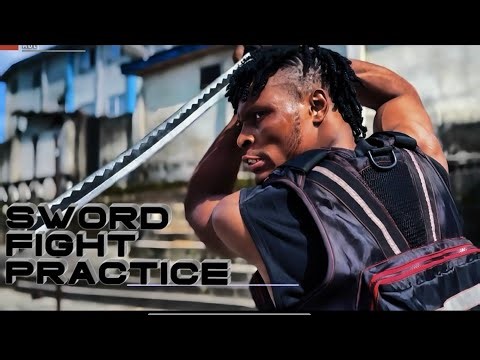 Sword Fight Practice | ABEL CHIVIKS STUNT TEAM