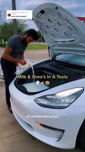 Respuesta a @amirathj milk oreo = a cake for a smile ❤️ #oreocake #wastingfood #tesla