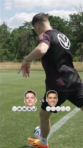 Musiala 🆚 Wirtz: Crossbar challenge 🤨👀