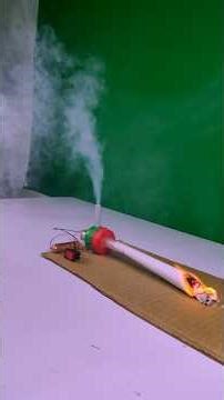 How to Make a Smoke Machine Using a DC Motor | Easy Science Project