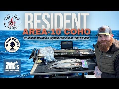 How To Catch Puget Sound Resident Coho In Area 10 with Paul Kim and Conner Martinis