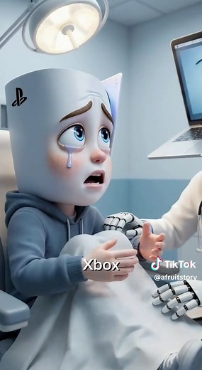 His dad wouldn’t let him become an Xbox… but he didn’t listen 😳🎮 #aifruit #fruitstory #aistory #fruit #fruitdrama