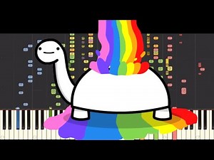 IMPOSSIBLE REMIX - Mine Turtle (asdfmovie) - Piano Cover - TomSka