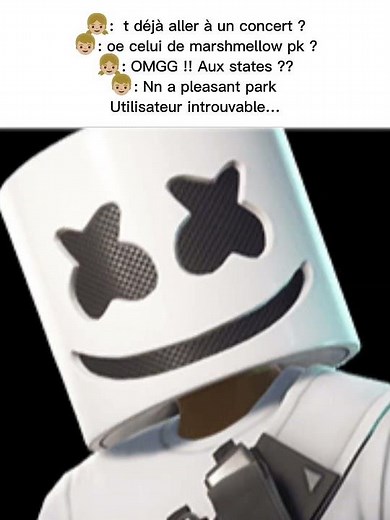 🤣🤣Le concert de marshmallow #trending #fortnite #concert