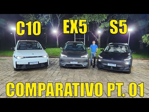 Comparativo - MG S5 x Geely EX5 x Leapmotor C10