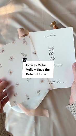 Did you know that you can easily print your Save the Date invitations at home? Even the vellum part? Well, now you know! 🤍 You can find vellum paper at craft stores. Easy-peasy! All these invitation templates can be found in my Etsy shop www.tyynicreative.com. 💌 #vellumpaper #velluminvitations #printingvellum #howtoprintvellum #vellumsavethedate #vellumtemplate #weddingtiktok #savethedateideas #savethedatehack #savethedatetutorial #templatetutorial #weddinginspo #weddinghacks #weddingtrends202