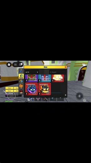 my special fruit in my alt acc #bloxfruits #roblox #gaming