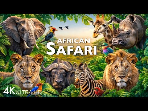 AFRICAN SAFARI WILDLIFE DISCOVERY / 60FPS 4K ULTRA HD #4K #ANIMALS