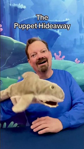 Puppet of the Day - Vintage shark puppet - The Puppet Hideaway with Eric Thomsen