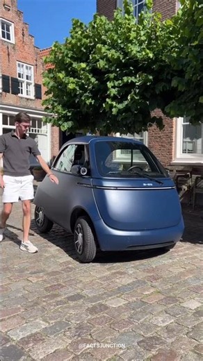 The Smallest Electric Car That Actually Works #shorts #ev