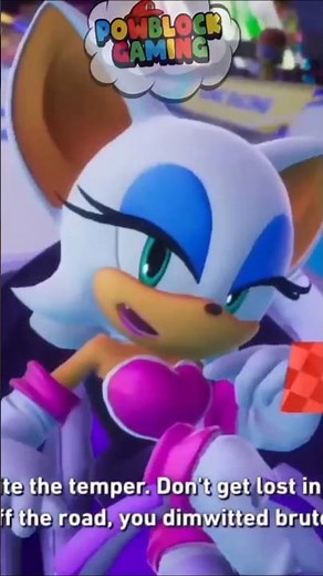 Zazz Meets Rouge the Bat! 😈🦇 | Sonic Racing CrossWorlds