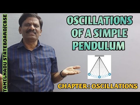 XI PHYSICS: OSCILLATIONS : Oscillations of a Simple pendulum