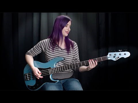 ESP Guitars: LTD AP-4 Bass Demo by Nikki Stevens