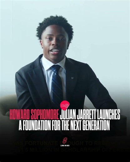This Howard Sophomore Turned His Own Journey Into a Foundation for the Next