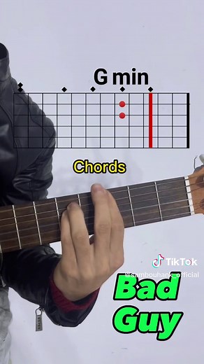 Learn How to Play Bad Guy by Billie Eilish on Guitar