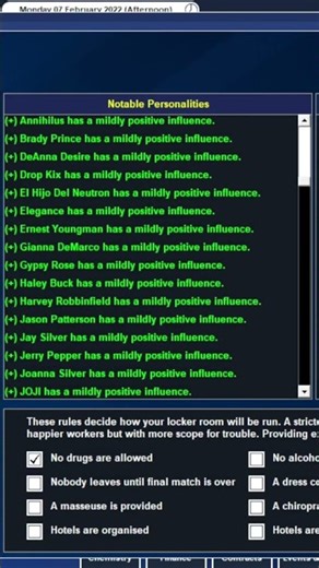 When your backstage is actually green?