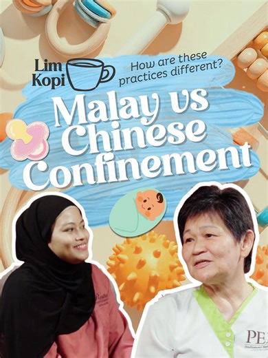 Hot foods, warm tummies, herbs, rituals, and auntie wisdom! Malay confinement lady Hafida and Chinese confinement lady Lolis compare postnatal traditions, beliefs, and the art of how mothers are cared for in the first month after birth. | Mothership