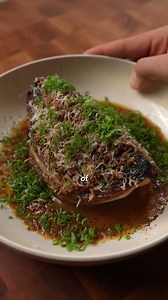 Leftover cabbage transformed into charred Caesar magic