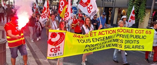 REPLAY. Grève du 2 octobre : 195 000 manifestants en France selon le ministère de l’Intérieur, 600 000 pour la CGT