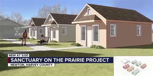 Prairie View breaks ground on new tiny housing project