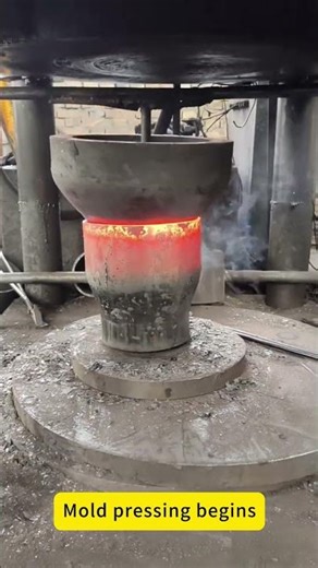 This is a video showcasing the production process of concentric reducers;#reducer #pipefitting
