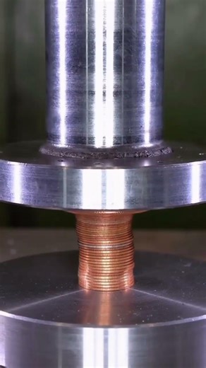 The#hydraulic press#coin #video