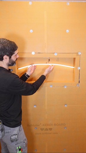 55K views · 164 reactions | Schluter LED niche installation tips…I...