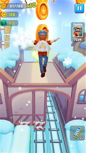 Subway Surfers Endless Chase – Smooth Gameplay 100 #gaming #shorts