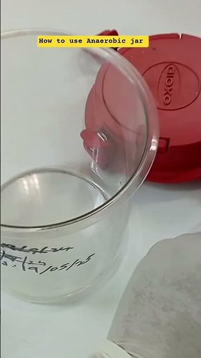 How to use Anaerobic jar#microbiology #clinicallaboratory