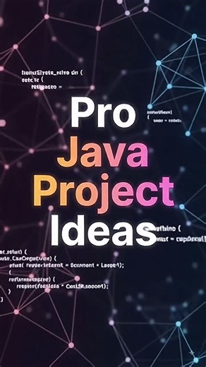 Top Pro Java Project Ideas #shorts