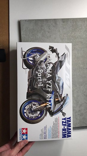 Part-1 “Yamaha YZF-R1M” #kota_scale_model #プラモデル #tamiya #yamaha #YZF_R1M #YZF #バイク #プラモデル製作 #plastic_model #scale_model #ASMR